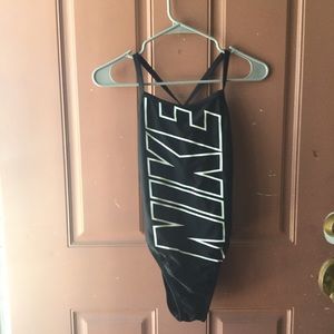 Black nike bathing suit